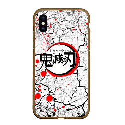 Чехол iPhone XS Max матовый KIMETSU NO YAIBA