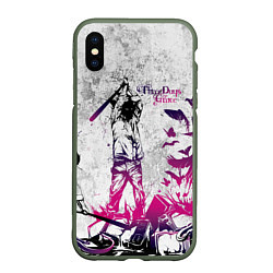 Чехол iPhone XS Max матовый Three Days Grace