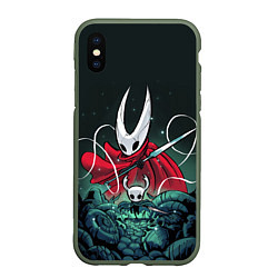 Чехол iPhone XS Max матовый Hollow Knight