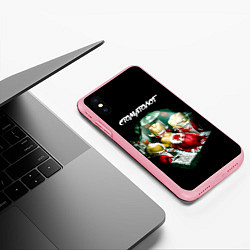 Чехол iPhone XS Max матовый Стоматолог, цвет: 3D-баблгам — фото 2