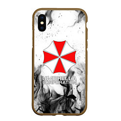 Чехол iPhone XS Max матовый UMBRELLA CORP