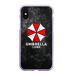 Чехол iPhone XS Max матовый UMBRELLA CORP