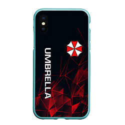 Чехол iPhone XS Max матовый UMBRELLA CORP