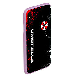 Чехол iPhone XS Max матовый UMBRELLA CORPORATION, цвет: 3D-сиреневый — фото 2