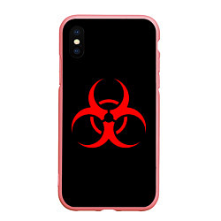 Чехол iPhone XS Max матовый Plague inc