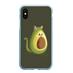 Чехол iPhone XS Max матовый AVOCATO