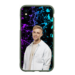 Чехол iPhone XS Max матовый Егор Крид