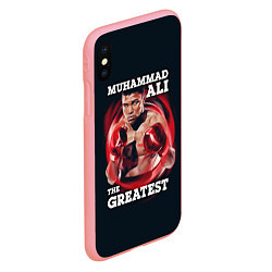 Чехол iPhone XS Max матовый Muhammad Ali, цвет: 3D-баблгам — фото 2