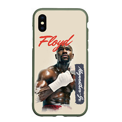 Чехол iPhone XS Max матовый Floyd