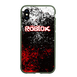 Чехол iPhone XS Max матовый ROBLOX