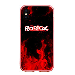 Чехол iPhone XS Max матовый ROBLOX