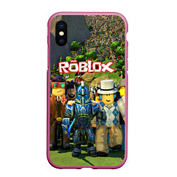 Чехол iPhone XS Max матовый ROBLOX