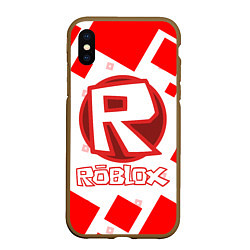 Чехол iPhone XS Max матовый ROBLOX