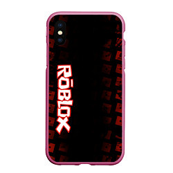 Чехол iPhone XS Max матовый Roblox