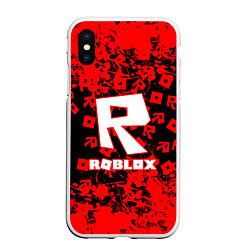 Чехол iPhone XS Max матовый Roblox