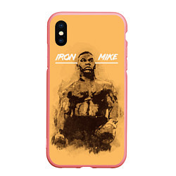 Чехол iPhone XS Max матовый Iron Mike