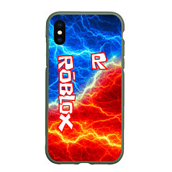 Чехол iPhone XS Max матовый ROBLOX