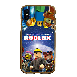 Чехол iPhone XS Max матовый ROBLOX