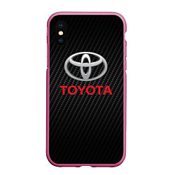 Чехол iPhone XS Max матовый TOYOTA