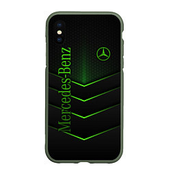 Чехол iPhone XS Max матовый Mercedes-Benz