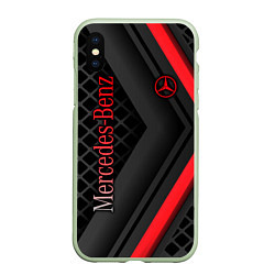 Чехол iPhone XS Max матовый Mercedes-Benz