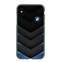 Чехол iPhone XS Max матовый BMW