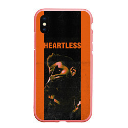 Чехол iPhone XS Max матовый HEARTLESS, цвет: 3D-баблгам