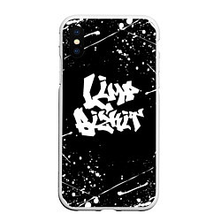 Чехол iPhone XS Max матовый LIMP BIZKIT