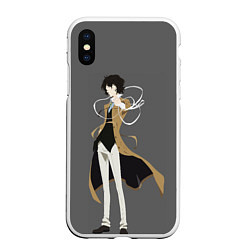 Чехол iPhone XS Max матовый Osamu Dazai