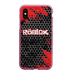 Чехол iPhone XS Max матовый ROBLOX