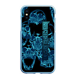 Чехол iPhone XS Max матовый Iron Maiden