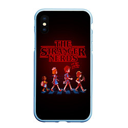 Чехол iPhone XS Max матовый STRANGER THINGS