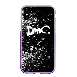 Чехол iPhone XS Max матовый DEVIL MAY CRY, цвет: 3D-сиреневый