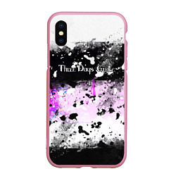 Чехол iPhone XS Max матовый THREE DAYS GRACE