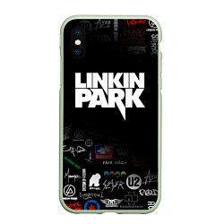 Чехол iPhone XS Max матовый LINKIN PARK