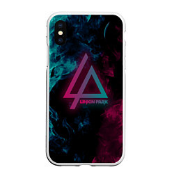 Чехол iPhone XS Max матовый LINKIN PARK