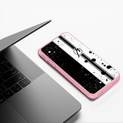 Чехол iPhone XS Max матовый Metallica, цвет: 3D-баблгам — фото 2