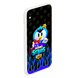 Чехол iPhone XS Max матовый Brawl stars MRP, цвет: 3D-белый — фото 2