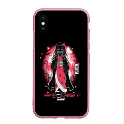 Чехол iPhone XS Max матовый KIMETSU NO YAIBA