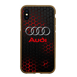 Чехол iPhone XS Max матовый AUDI