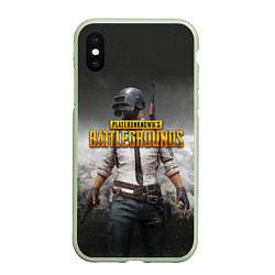 Чехол iPhone XS Max матовый PUBG