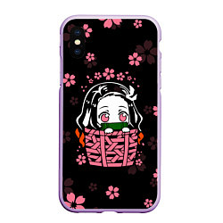 Чехол iPhone XS Max матовый KIMETSU NO YAIBA