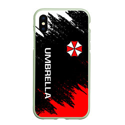 Чехол iPhone XS Max матовый RESIDENT EVIL UMBRELLA