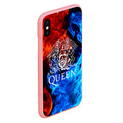 Чехол iPhone XS Max матовый QUEEN, цвет: 3D-баблгам — фото 2