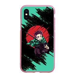 Чехол iPhone XS Max матовый KIMETSU NO YAIBA