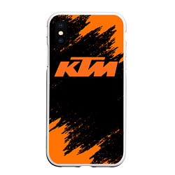 Чехол iPhone XS Max матовый KTM