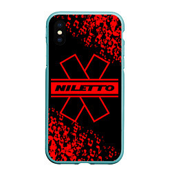 Чехол iPhone XS Max матовый NILETTO