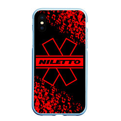 Чехол iPhone XS Max матовый NILETTO