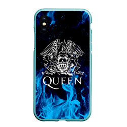 Чехол iPhone XS Max матовый QUEEN