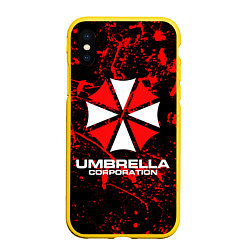 Чехол iPhone XS Max матовый Umbrella Corporation